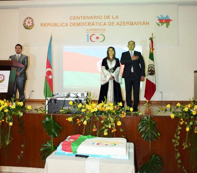 Azərbaycan Xalq Cümhuriyyətinin 100 illiyi Meksikada da qeyd edilib