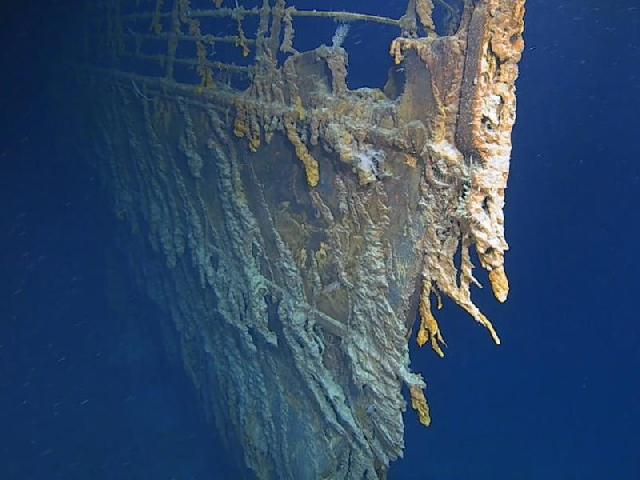 1912-ci ildə batan Titanik gəmisi illər sonra - FOTO