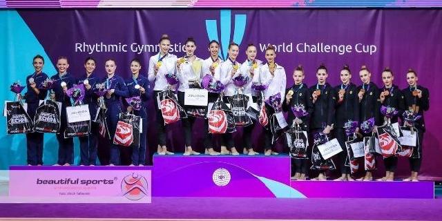 Bədii gimnastlarımız “Challenge” seriyasına aid Dünya Kubokunu 3 medalla bitirib