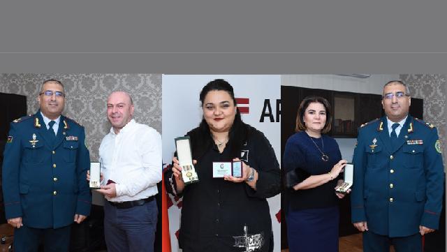 “APA Group”-un rəhbəri və əməkdaşları DSX-nın medalı ilə təltif edilib