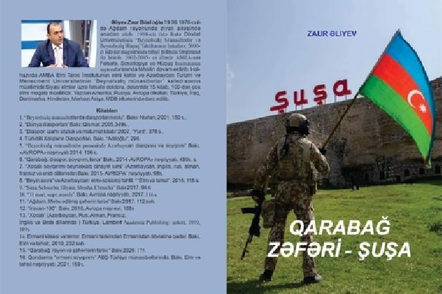 “Qarabağ Zəfəri-Şuşa” kitabı çapdan çıxıb