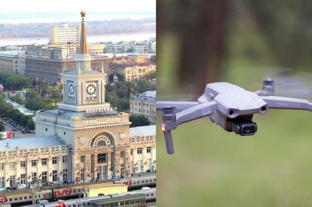 Rusiyada dəmiryol vağzalının damına dron düşdü