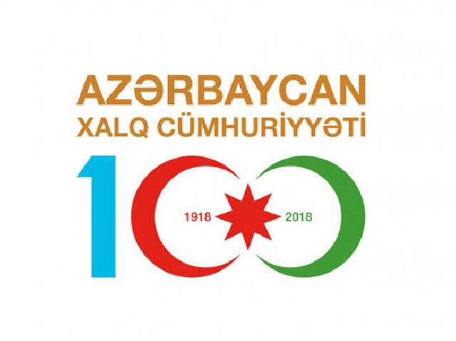 “Azərbaycan Xalq Cümhuriyyəti 100” loqotipi hazırlanıb