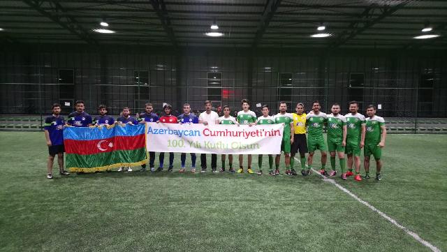 Türkiyədə futbol turniri keçirilib