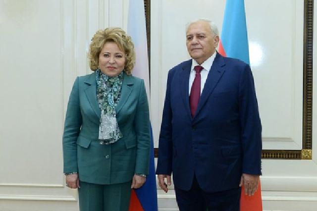 Valentina Matviyenko: Rusiya ilə Azərbaycan strateji tərəfdaşlardır