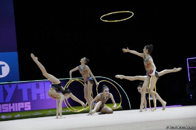 Bakıda bədii gimnastika üzrə 35-ci Avropa çempionatının finalı keçirilir -
