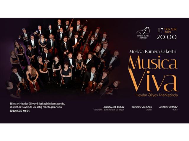 “Musica Viva” Moskva Kamera Orkestrinin konserti keçiriləcək