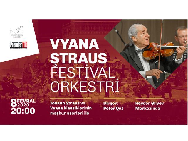 Vyana Ştraus Festival Orkestri Heydər Əliyev Mərkəzində!