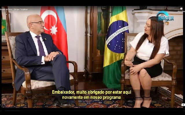 Braziliya telekanalında Ermənistanın Azərbaycana təcavüzündən bəhs edilib