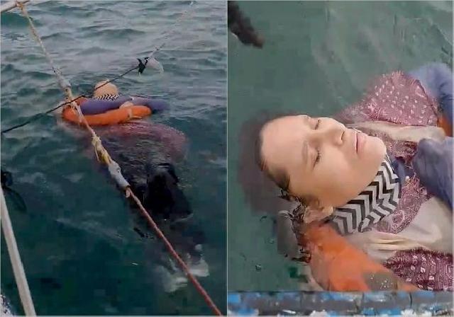 İki il əvvəl yoxa çıxan qadın dənizin ortasında tapıldı - FOTO/VİDEO
