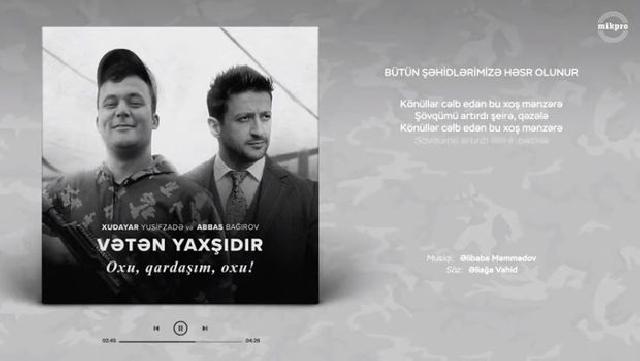 Abbas Bağırov “Vətən yaxşıdır”ı Xudayarla duet şəklində təqdim etdi - VİDEO