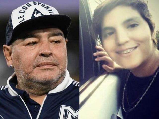 O, Maradonanın qızı olduğunu iddia edir