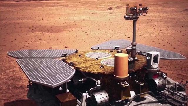 Çin Marsdan ilk görüntüləri yolladı