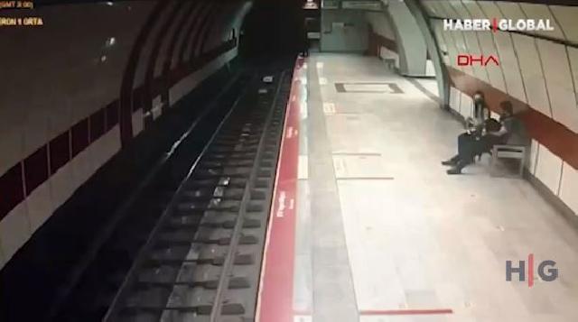İstanbul metrosunda DƏHŞƏT
