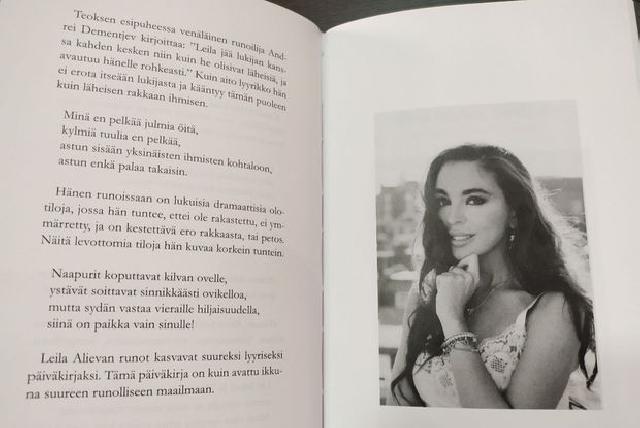 Leyla Əliyevanın “Açıq pəncərə” kitabı fin dilində nəşr olunub