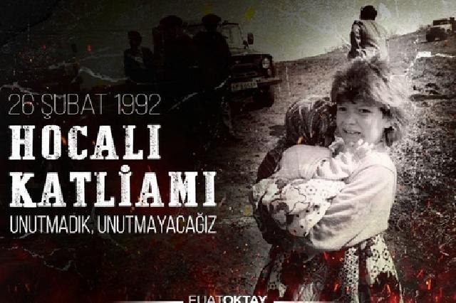 Türkiyənin vitse-prezidenti Xocalı soyqırımının qurbanlarını anıb