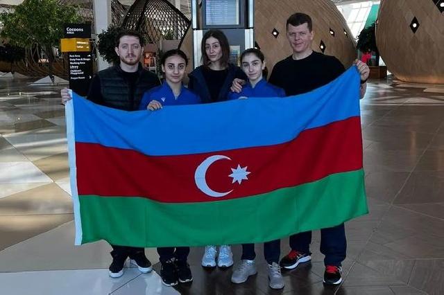 Gimnastlarımız Dünya Kuboku üçün Bolqarıstana getdilər