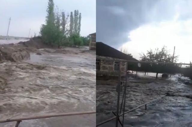 Tərtərin üç kəndini su basıb
