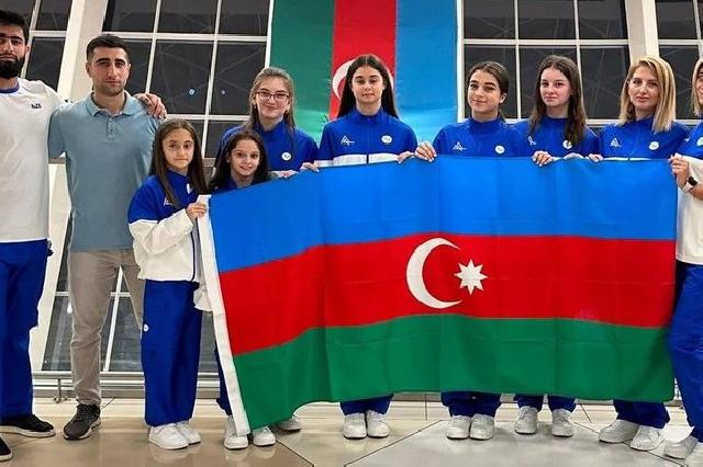 Gimnastlarımız Bolqarıstana yollandılar