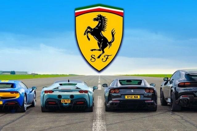 "Ferrari"lərin yarışı keçirildi